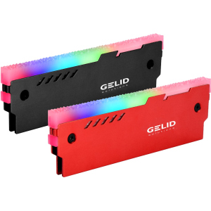 купить Охлаждение для памяти Gelid Lumen RGB RAM Memory Cooling Red (GZ-RGB-02)