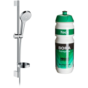 Душовий гарнітур HANSGROHE Croma Select S Vario + велофляга TACX Pro Team Bora-Hansgrohe 0.75 л (26566400-B) ТОП в Вінниці