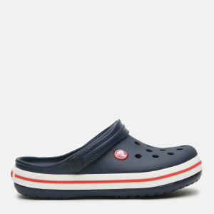 хороша модель Кроки Crocs Crocband Clog Kids 204537-485-C10 27 Navy/Red (0887350924473)