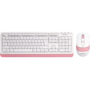 хороша модель Комплект бездротової A4Tech FG1010 Pink/White (4711421947503)