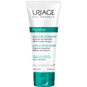 Маска для обличчя Uriage Hyseac Exfoliating Mask Ексфоліант 100 мл (3661434006227) ТОП в Вінниці