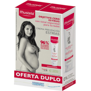 Набір кремів від розтяжок Mustela Maternidad Stretch Marks Prevention Cream 2х250 мл (8436034152040) надійний