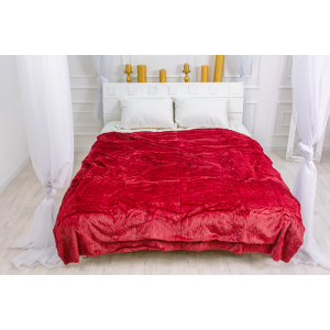 хороша модель Плед MirSon №1005 Damask Red 180x200 (2200002981705)