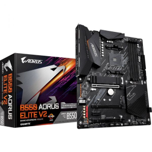 купить Материнская плата gigabyte b550 aorus elite v2