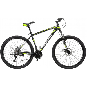 Велосипед CrossBike Leader 17" 27.5" 2021 Black-yellow (27CJPr21-003522) ТОП в Виннице