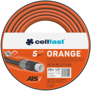 Шланг садовый Cellfast Orange 25 м 1/2'' (15-002) ТОП в Виннице