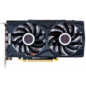 хороша модель INNO3D PCI-Ex GeForce RTX 2060 Twin X2 6GB GDDR6 (192bit) (1680/14000) (HDMI, 3 x DisplayPort) (N20602-06D6-1710VA15L)