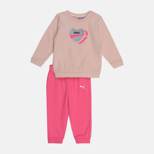 Спортивний костюм дитячий Puma Minicats Alpha Crew Jogger 58335515 80 см Peachskin (4062453395252) в Вінниці