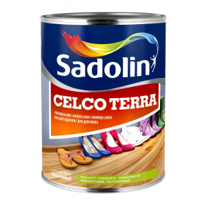 Лак для пола Sadolin Celco Terra 45 1 л Полуглянцевый ТОП в Виннице