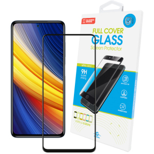 Защитное стекло Global Full Glue для Xiaomi Poco X3 Pro Black