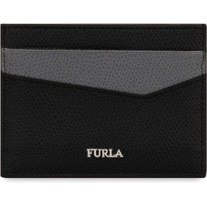 Візитниця шкіряна Furla Marte S Credit Card Case 976806 Чорна (800070041084) краща модель в Вінниці