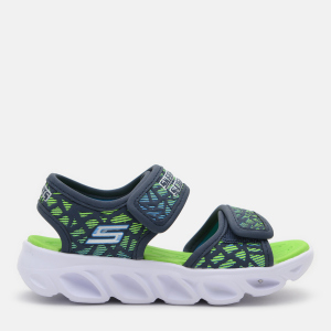 Сандалі дитячі світяться Skechers 402003L NVLM 30 Сині (195204104422) краща модель в Вінниці