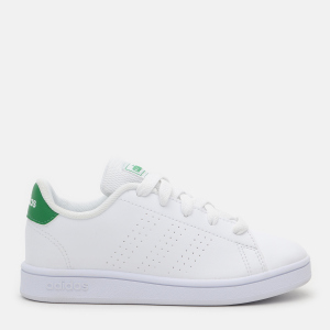 Кеди дитячі Adidas Advantage K EF0213 28.5 Ftwwht/Green/Gretwo (4061622797705) надійний