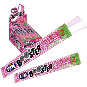 хороша модель Упаковка жувальних цукерок Fini Booster полуниця 10 г х 80 шт (8410525249822)