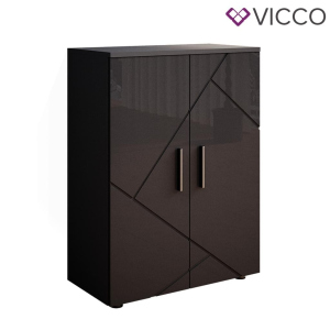 Шафа пенал для ванної Vicco Irma 60x81, антрацит рейтинг