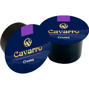 Упаковка порционного кофе Cavarro Crema 9 г х 100 шт (4820235750114) ТОП в Виннице