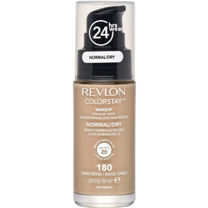 Тональний крем Revlon ColorStay нормальна та суха шкіра з дозатором 180 Sand Beige 30 мл (309974677035)