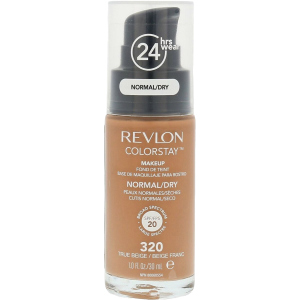 Тональний крем Revlon ColorStay нормальна та суха шкіра з дозатором 320 True Beige 30 мл (309974677080) краща модель в Вінниці