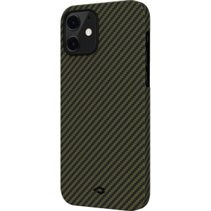 Панель Pitaka MagEZ Case Twill Apple iPhone 12 mini Black/Yellow (KI1205) в Вінниці