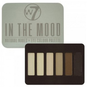 Тіні для повік W7 In The Mood Eye Colour Palette палетка 6 кольорів light and chocolate brown 7 г (5060406140330) краща модель в Вінниці