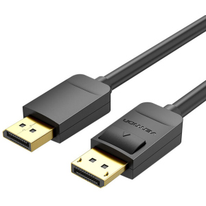 Кабель Vention DisplayPort v1.2 1 м Black (HACBF) в Вінниці