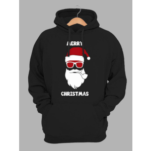 Худі JHK Santa Clause Hipster SWRAKNG-BK/NG L Чорне (2000000912578)