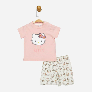 Костюм (футболка + шорти) Cimpa Hello Kitty HK17480 98 см Біло-рожевий (8691109874894) рейтинг