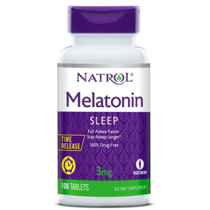 Вітаміни Natrol Melatonin 3 мг T/R 100 таблеток (047469004583) в Вінниці