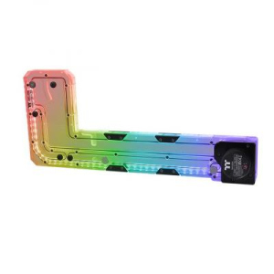 Резервуар для СВО ThermalTake Pacific Core P5 DP-D5 Plus acrylic+aluminum TT RGB (CL-W264-PL00SW-A) краща модель в Вінниці