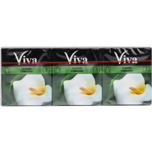 Упаковка презервативів Viva Класичні 36 шт (9556564081678) ТОП в Вінниці