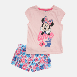 хороша модель Комплект (футболка + шорти) Disney Minnie UE1098 98 см Рожевий (3609084860950)