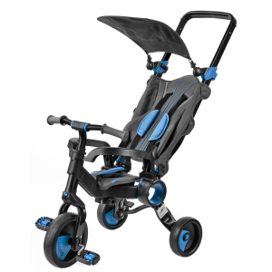 Триколісний велосипед Galileo Strollcycle Black Синій (GB-1002-B) ТОП в Вінниці