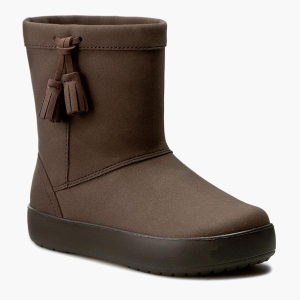 хороша модель Сапоги Crocs Lodgepoint Boot K Espresso Relaxed Fit 203751-206-c6 22-23 (88735079554)