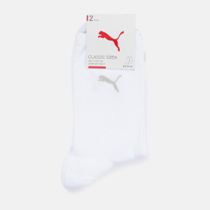 Носки Puma Women Sock 2P 90795702 35/38 2 пары White (8720245031622) ТОП в Виннице