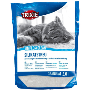 Наповнювач для котячого туалету Trixie SimplenClean Силікагелевий поглинаючий 2.3 кг 5 л (4011905040264) ТОП в Вінниці