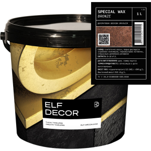 Декоративный воск Elf Decor Special Wax 1 л Bronze (mba1d122w) ТОП в Виннице