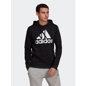 хороша модель Худі Adidas M Bl Fl Hd GK9220 XL Black/White (4064045145498)