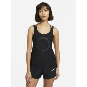 хорошая модель Майка Nike W Nk Icon Clash Miler Tank CZ9604-010 S Черная (194957227563)