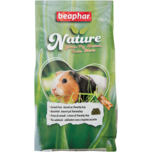 Беззерновий корм для морських свинок Beaphar Nature Guinea Pig з тимофіївкою 1.25 кг (8711231101832) рейтинг