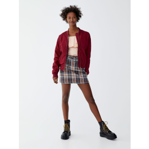 Бомбер Pull & Bear 5710/303/604-ACUK M Бордовый (DD3000002772247) лучшая модель в Виннице