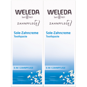 Набір Weleda Зубна паста з мінеральною сіллю 2 шт х 75 мл (8889000000000)