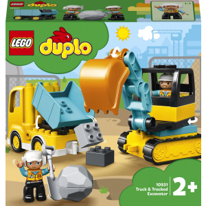 Конструктор LEGO DUPLO Town Вантажівка та гусеничний екскаватор 20 деталей (10931) в Вінниці