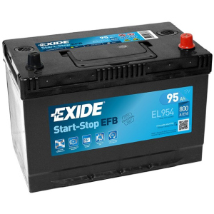 Автомобильный аккумулятор Exide Start-Stop EFB 95 А·ч Ев (-/+) Asia (800EN) (EL954) в Виннице