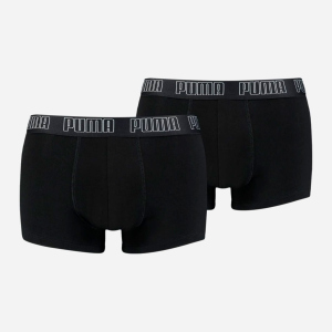 Труси-шорти Puma Basic Trunk 2P 93501501 L 2 шт Black (8720245037693) краща модель в Вінниці