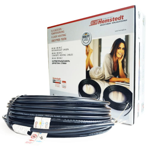 Двухжильный кабель для теплого пола под стяжку Hemstedt BR-IM 17 / 87 м / 1500 Вт / 6.5 - 10.9 м²