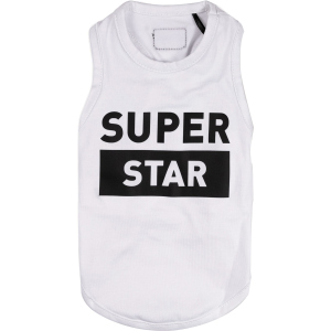 Борцовка для собак Pet Fashion "Superstar" M Белая (4823082421855) в Виннице