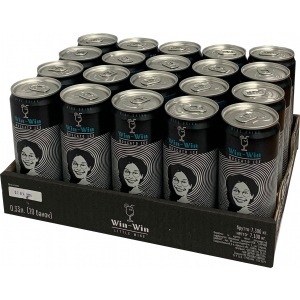 хорошая модель Упаковка слабоалкогольного виновного игристого напитка Win-Win Москато Айс 0.33 л х 20 шт 5.5-6% (4820236721069)