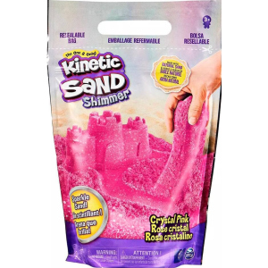 Песок для детского творчества Kinetic Sand Розовый блеск 907 г (71489P)