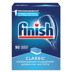 Таблетки для посудомоечных машин FINISH Classic 90 шт (8690570521733/4640018994470)