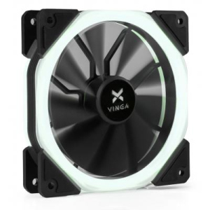 Кулер для корпуса Vinga LED fan-02 white надежный